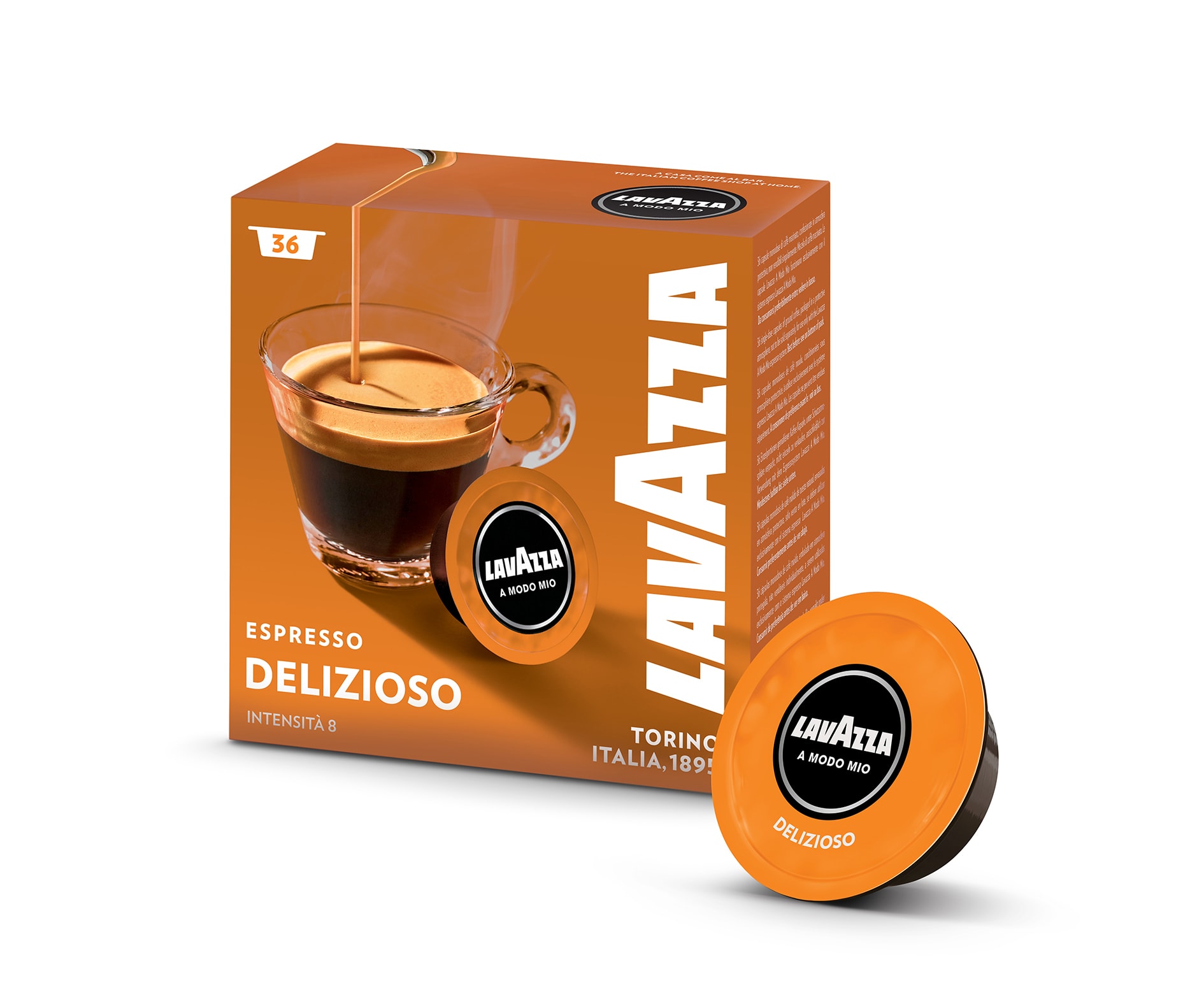 LUIGI LAVAZZA SPA - 36 CAPS DELIZIOSO LAVAZZA