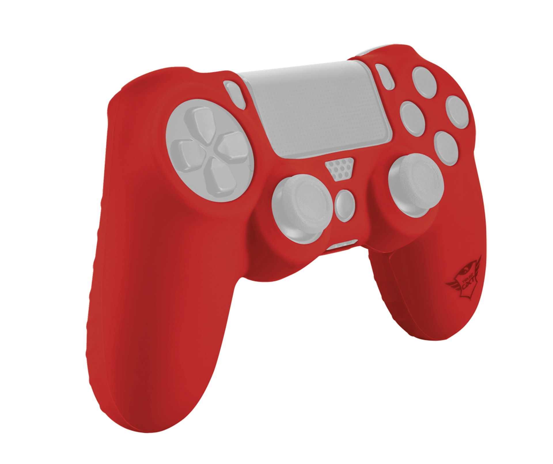 TRUST - TRUST GXT 744R RUBBER SKIN RED DUALSHOCK