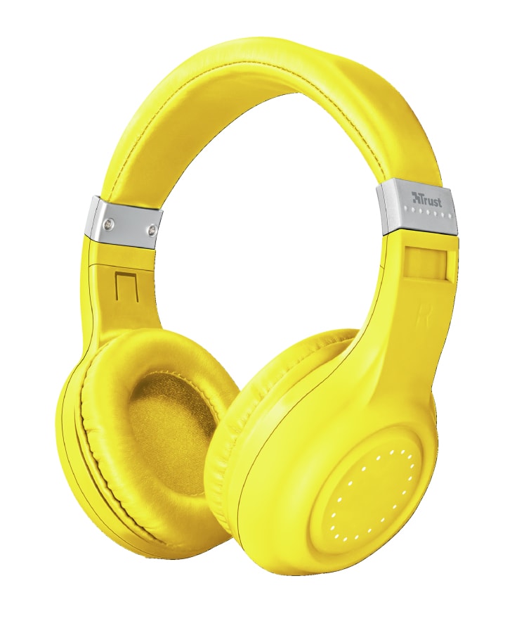 TRUST - TRUST WRLS HEADPHONE-SUM YLW