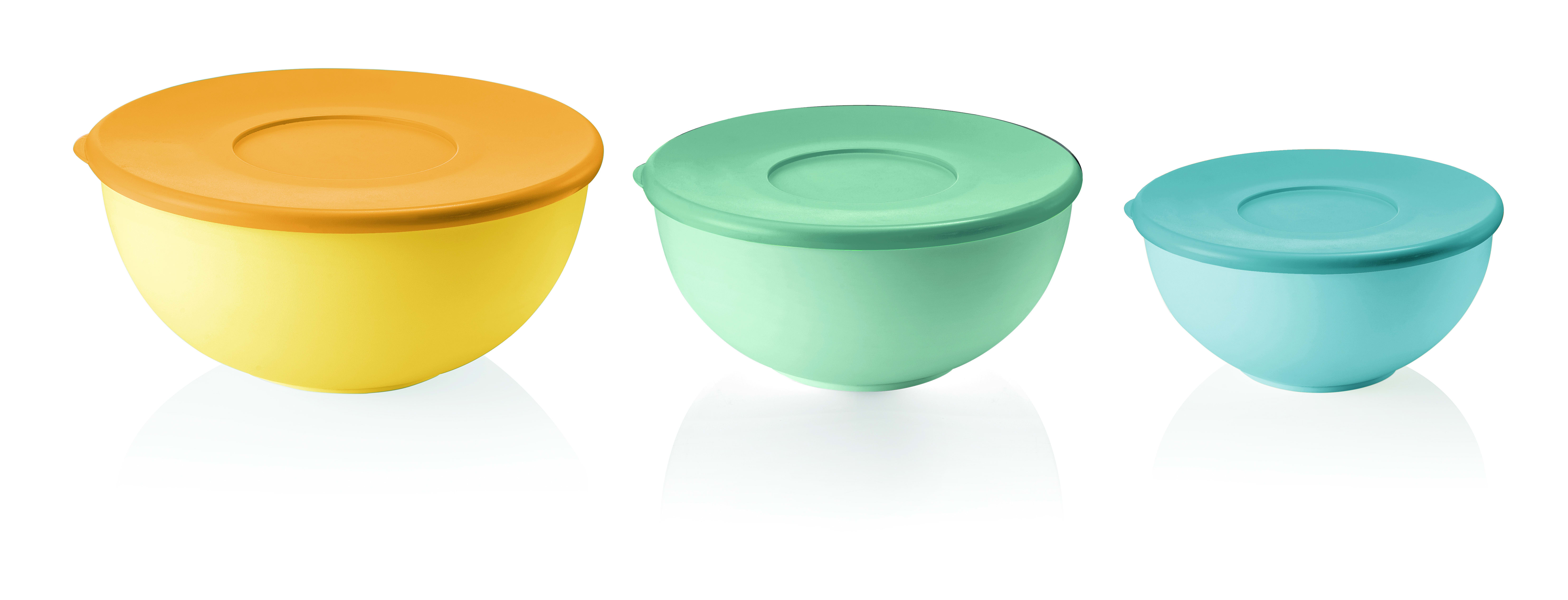 GUZZINI - SET TRE CONT .GRANDI C/COPERCHIO