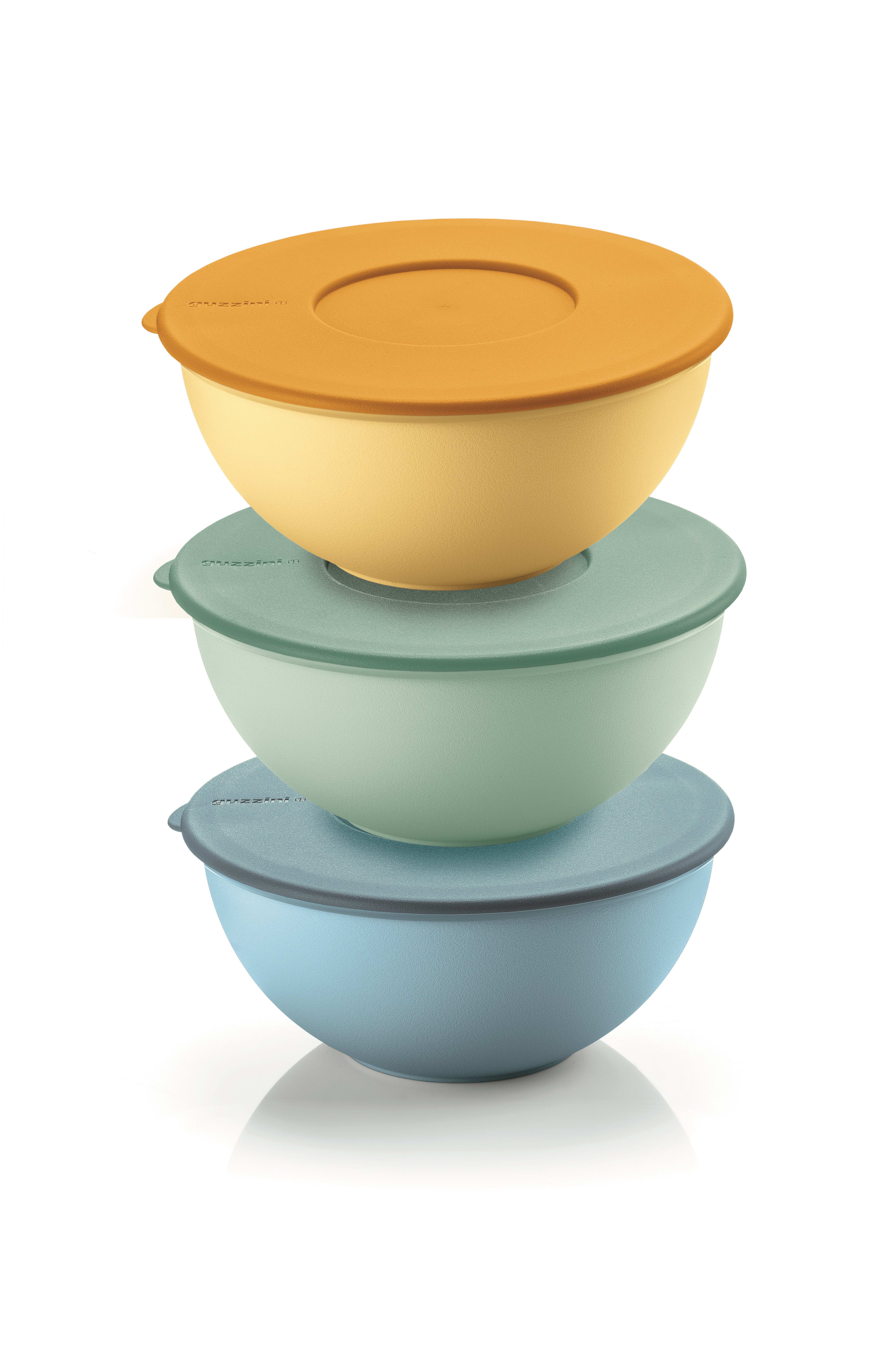 GUZZINI - SET TRE CONTENITORI PICCOLI CM 16 C/COPE