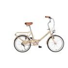 FORNITORE GENERICO - BICICLETTA PIEGHEVOLE CREMA