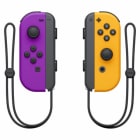 NINTENDO - COPPIA DI JPY-CON VIOLA NEON E ARANCIONE