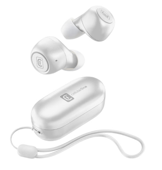 CELLULAR LINE - AURICOLARE TWS PICK UNIV. BIANCO
