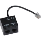 ATLANTIS LAND - ACCESSORIO NETWORKING FILTRO ADSL BIANCO ATNA01AF2