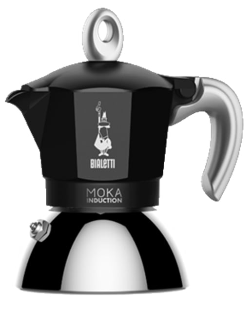 BIALETTI RONDINE - MOKA INDUCTION NERA 2 TZ
