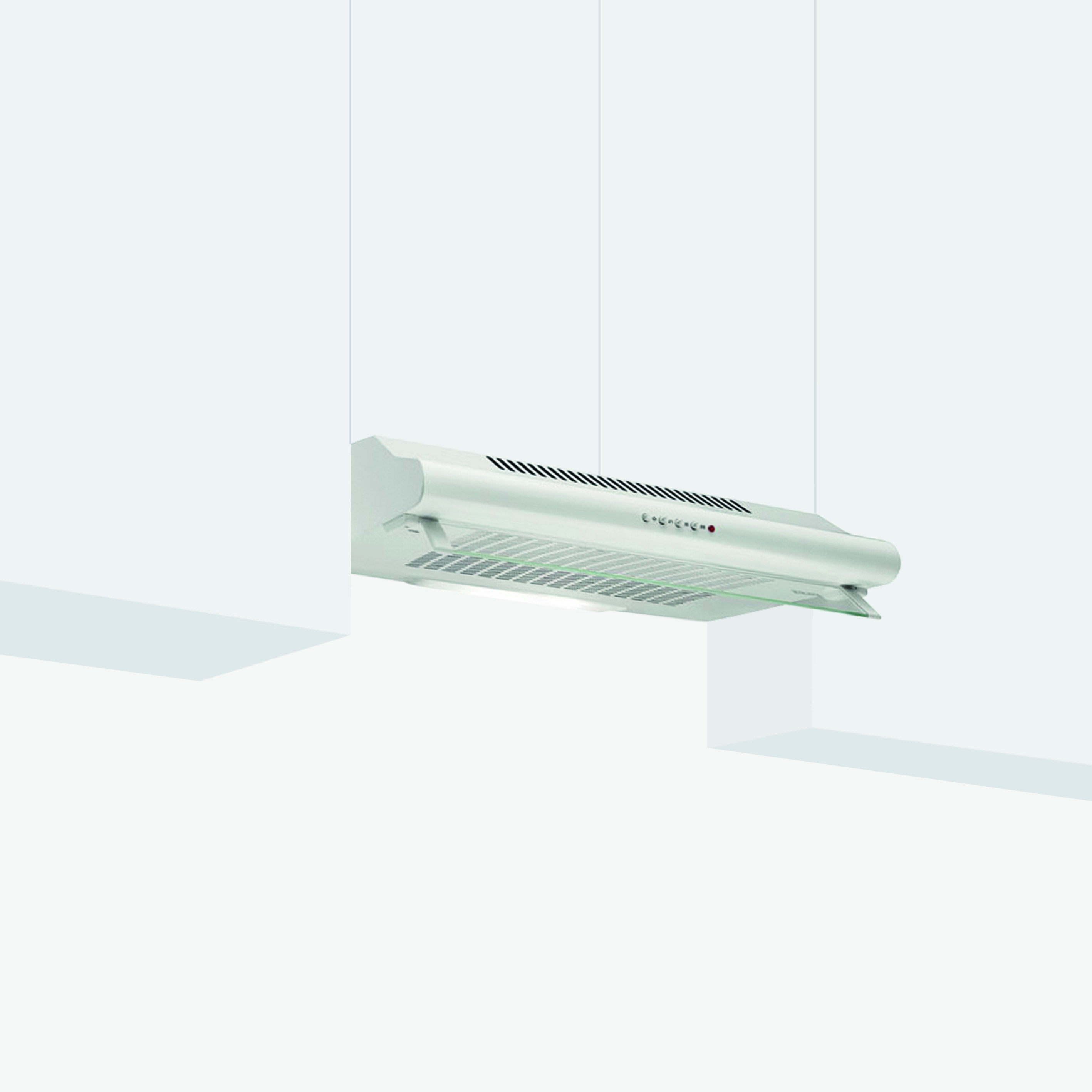 GLEM GAS - CAPPA SOTTOPENSILE 60CM 235MC/H BIANCA