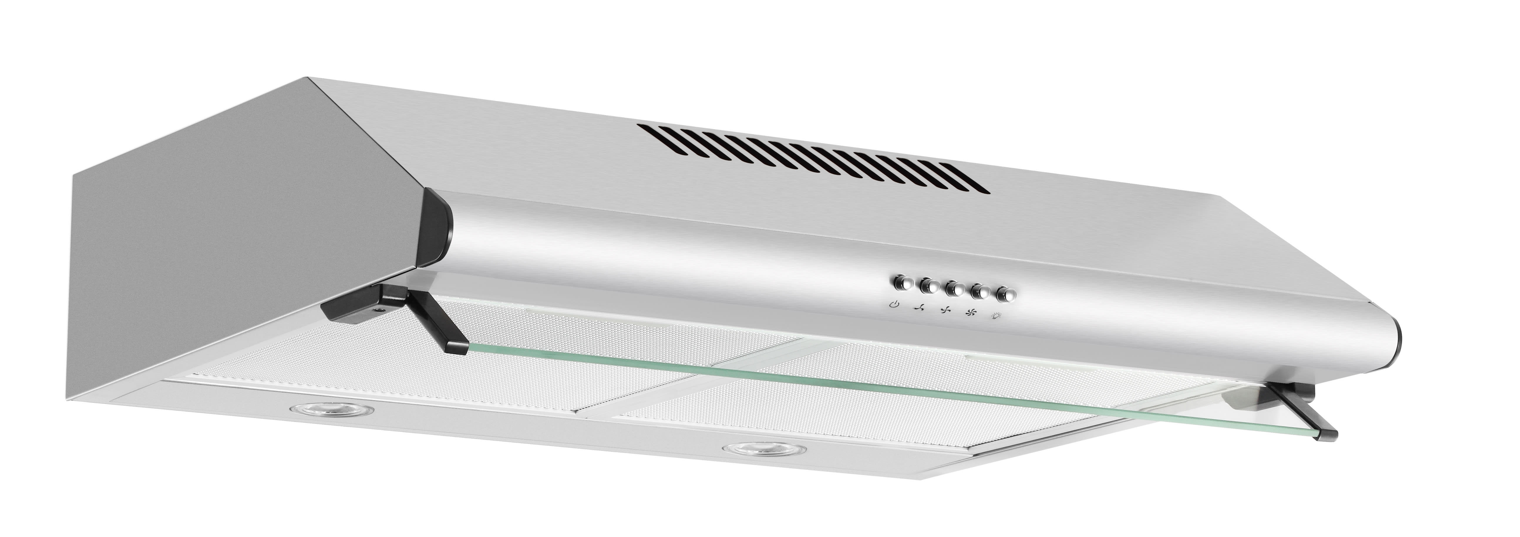 GLEM GAS - CAPPA SOTTOPENSILE 60CM 345 MC/H INOX GLEGHC640IX