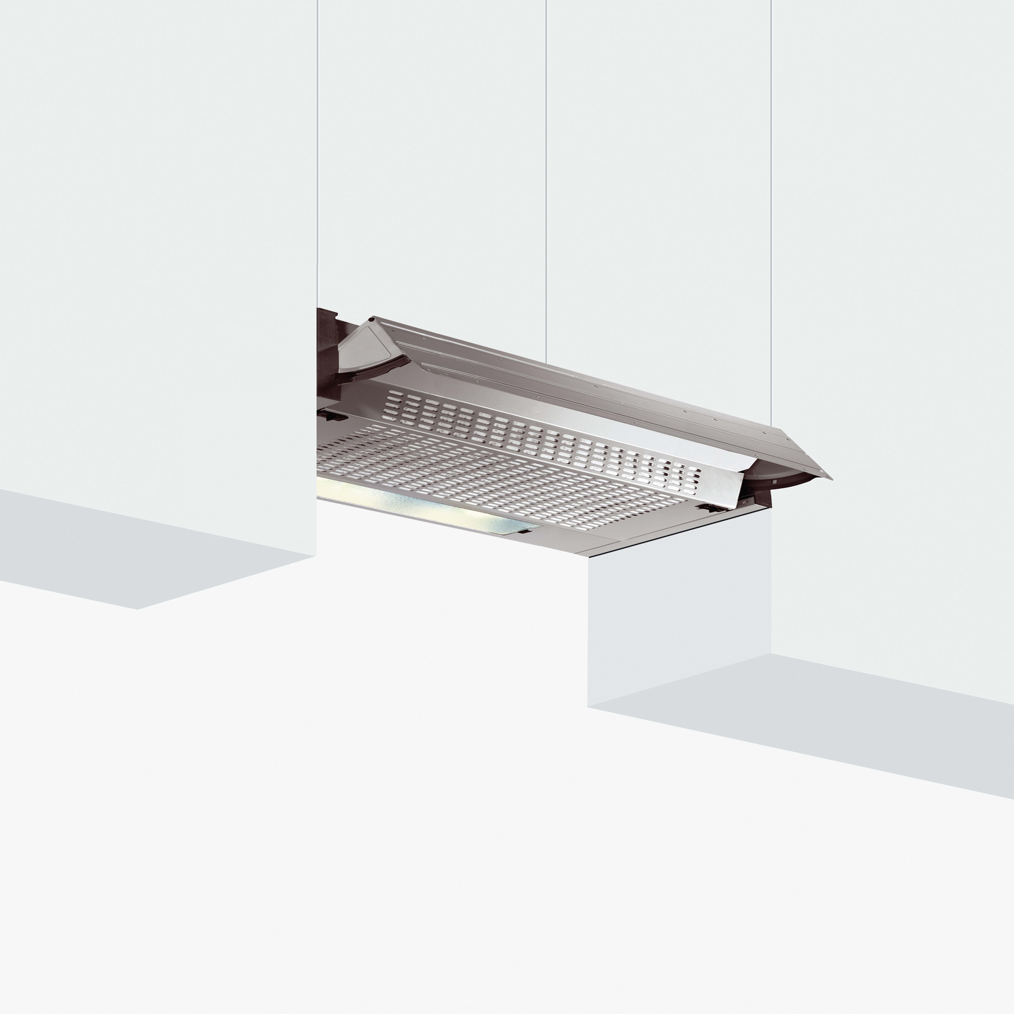 GLEM GAS - CAPPA ESTRAIBILE 90 CM 172 MC/H SILVER