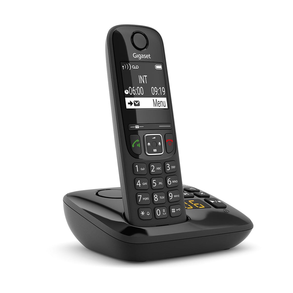 SIEMENS - CORDLESS C/SEGRETERIA DIGITALE NERO GIGA