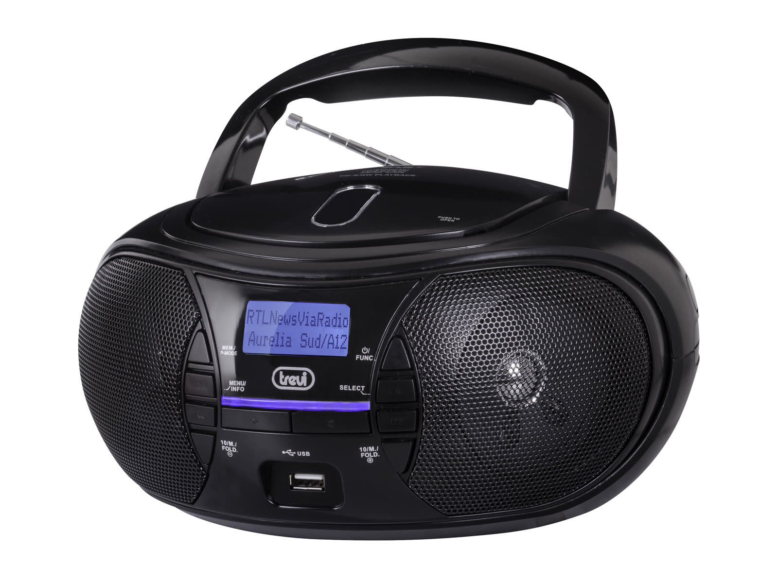 TREVI - BOOM BOX RADIO DAB CD USB MP3