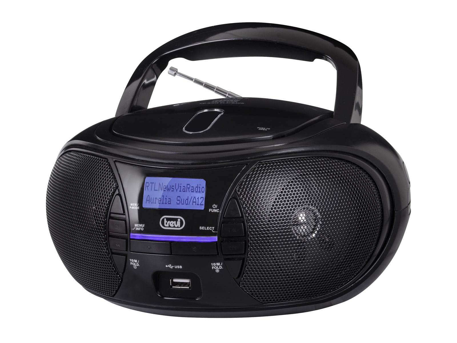 TREVI - BOOM BOX RADIO DAB CD USB MP3