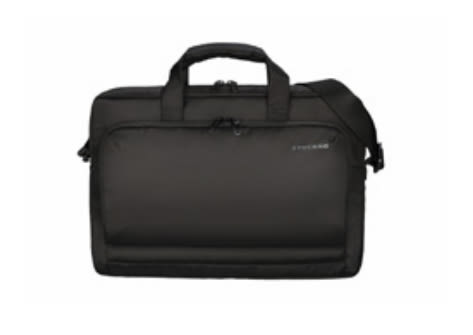 TUCANO - BORSA STAR SLIM COMPATTA E LEGGERA BLACK