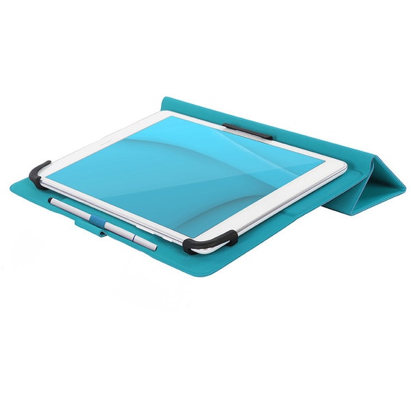 TUCANO - CUSTODIA UNIVERSALE FACILE STAND 10 BLU