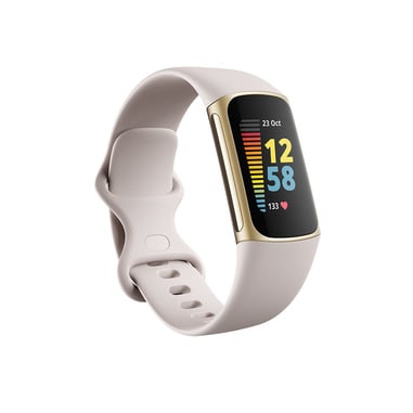 FITBIT - CHARGE 5 BIANCO LUNARE / ORO CHIARO