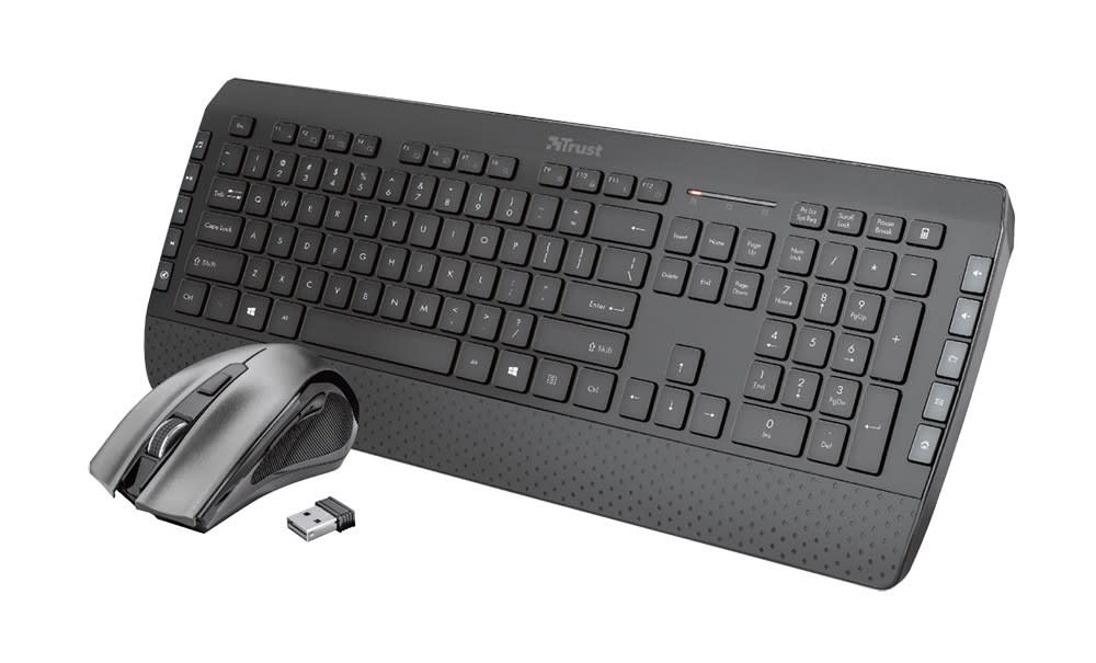 TRUST - TECLA-2 WIRELESS DESKSET IT