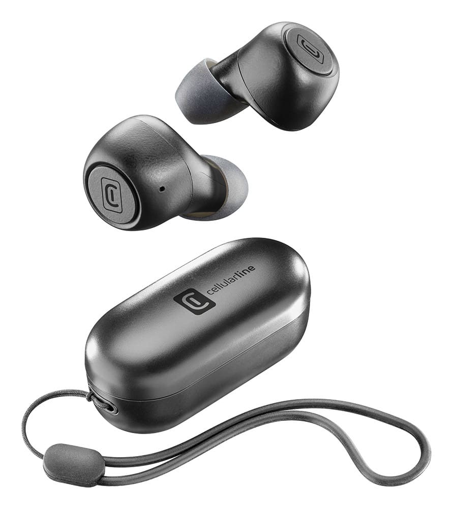 CELLULAR LINE - AURICOLARE BT TWS TUCK UNIV. NERO