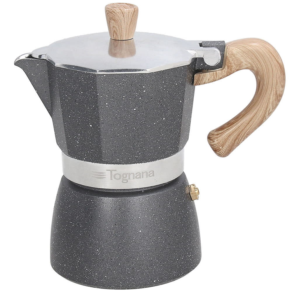 TOGNANA - CAFFETTIERA 3 TAZZE COFFEE STAR TOGV443003MGRW