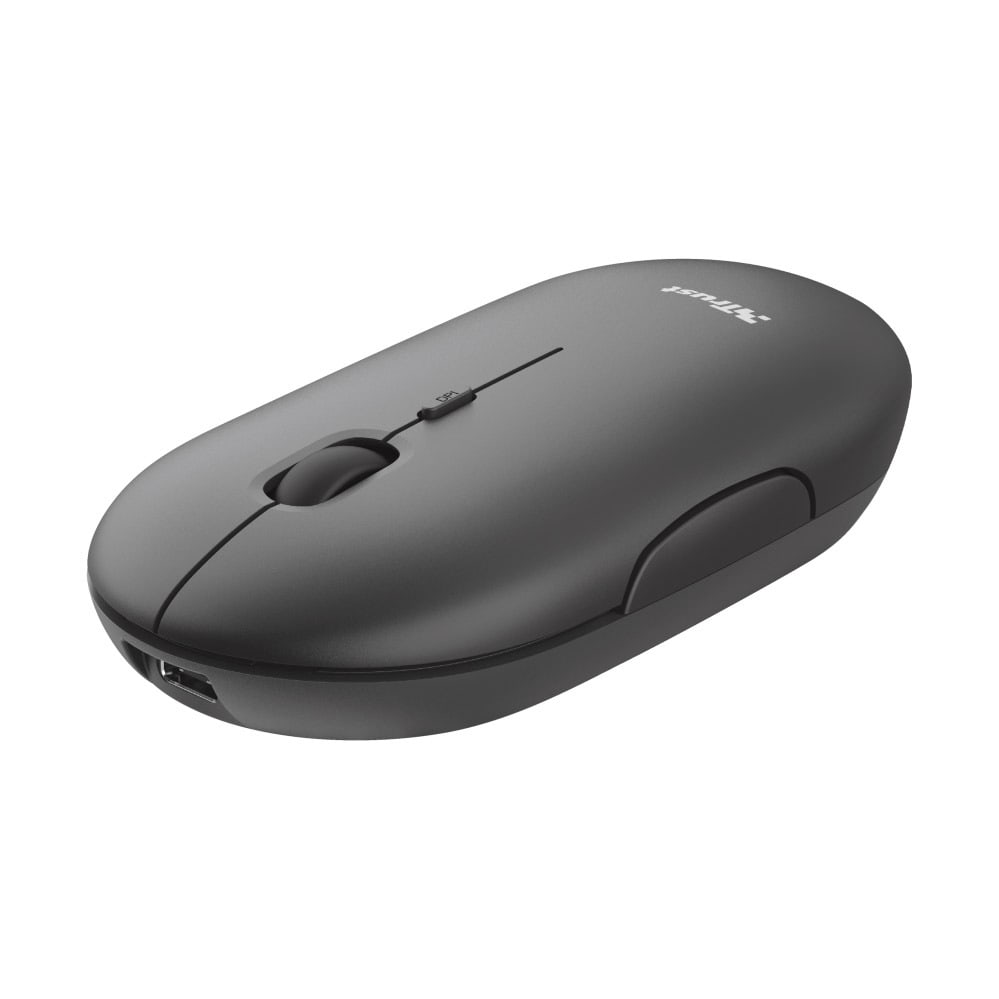 TRUST - PUCK WIRELESS MOUSE BLACK