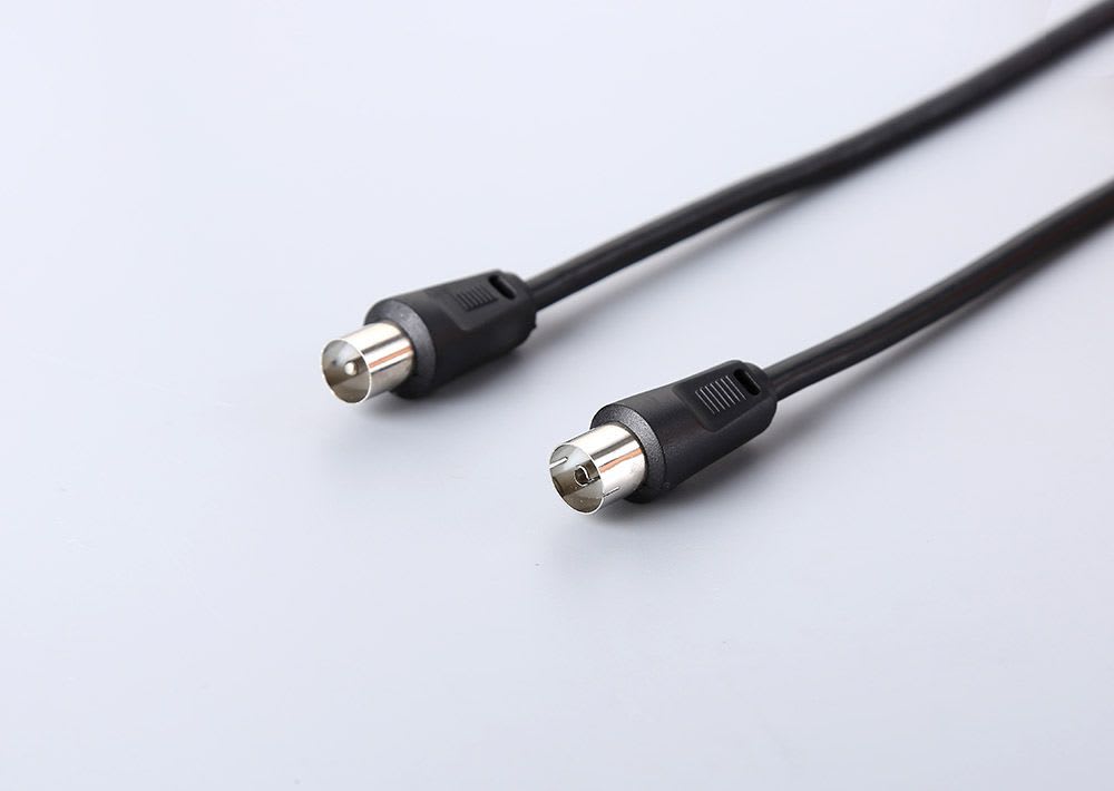 ELECTROLINE - CAVO ANTENNA 2MT NERO