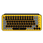 LOGITECH - KEYS WIRELESS POP YELLOW TASTO EMOJI