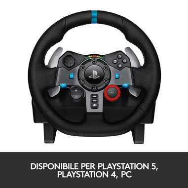 LOGITECH - G29 DRIVING FORCE RACING WHEEL PS5-PS4