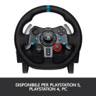 LOGITECH - G29 DRIVING FORCE RACING WHEEL PS5-PS4