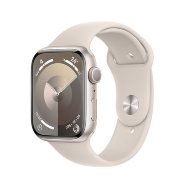 APPLE - WATCH 9 45MM SIL-AL/STO BLU SPR BAND M/L