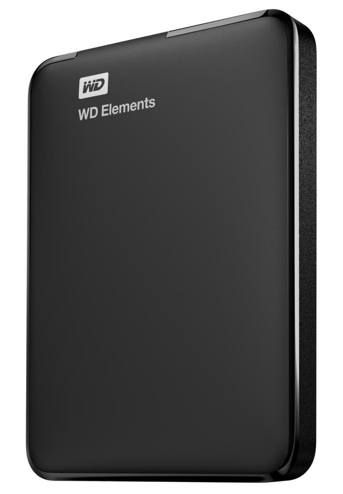 WESTERN DIGITAL - ELEMENTS PORTABLE 1TB BLACK