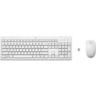 HEWLETT PACKARD - HP 230 WIRELESS MOUSE+KEYB COMBO WHITE