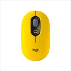 LOGITECH - MOUSE WIRELESS POP YELLOW TASTO EMOJI
