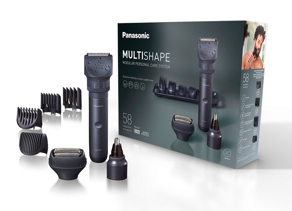 PANASONIC - KIT RASOIO 4 TESTINE RIC 1H WET/DRY