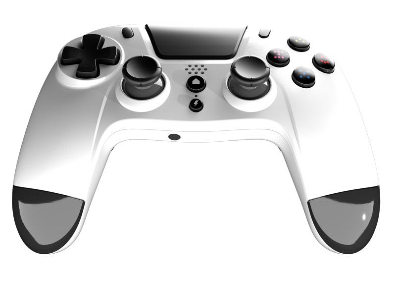GIOTECK - PS4 VX4 CONTROLLER WIRELESS WHITE GTKVX4PS434MU