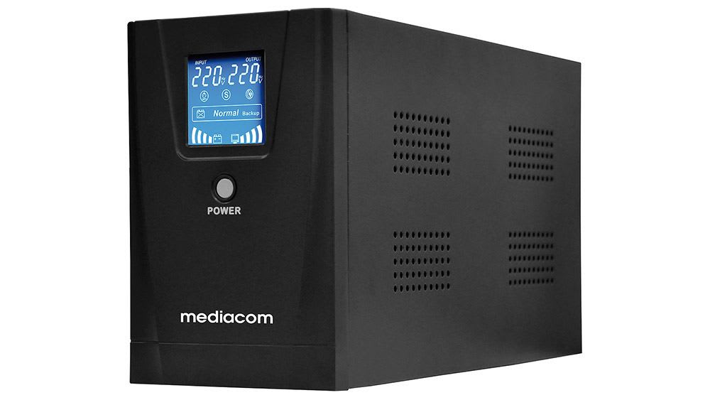 MEDIACOM - UPS 850VA CON DISPLAY - UPS851D MDCMUPS851D