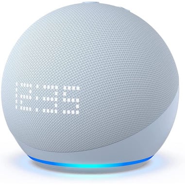 ALEXA - ECHO DOT 5 GEN.- ALTOPARLANTE CLOCK BLUE