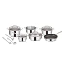 LAGOSTINA - BATTERIA ACCIAIO INOX EVELIA 13 PEZZI