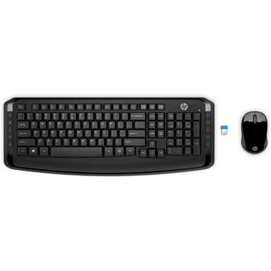 HEWLETT PACKARD - HP WIRELESS KEYBOARD MOUSE 300 HEW3ML04AAABZ