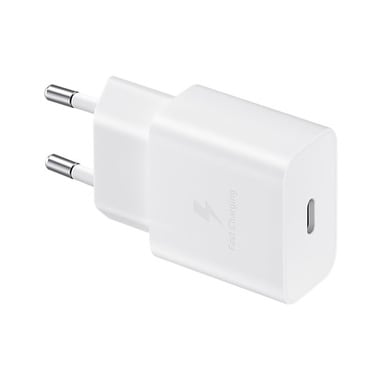 SAMSUNG - 15W POWER ADAPTER (WITHOUT CABLE) WHITE