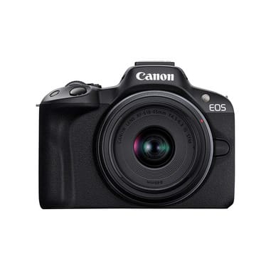 CANON - MIRRORLESS EOS R50 BK + RF-S 18-45MM IS