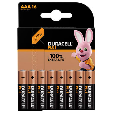 DURACELL - DURACELL PLUS 100 AAA B16 X10