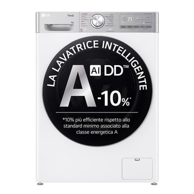 LG - LAVATRICE A-40 9KG 1400 TURBOWASH VAP
