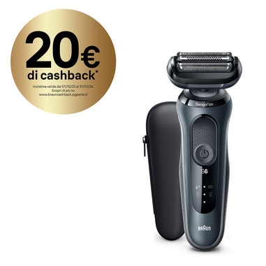 BRAUN - RASIO SERIE 6 SENSOFLEX BRARASOIO61N1000SBLK