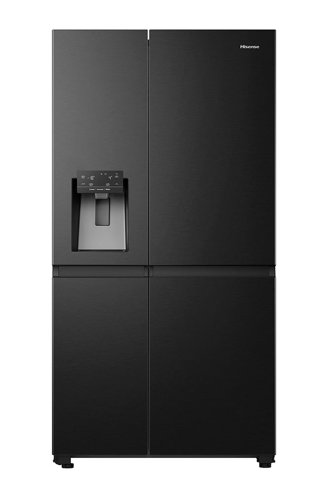 HISENSE - FRIGO SBS E 632LT TANICA 179X91X73 BLACK HISRS818N4TFE