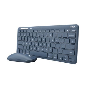 TRUST - LYRA WL KEYBOARD MOUSE BLUE IT