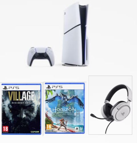 FORNITORE GENERICO - CONS PS5 + GAMES