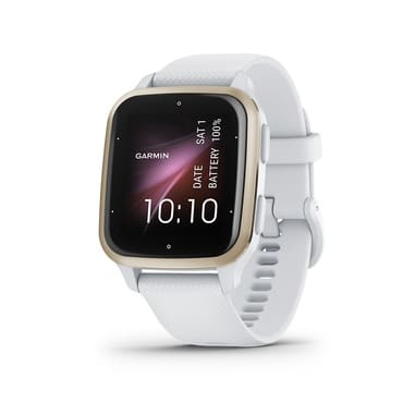 GARMIN - VENU SQ 2 WHITE/CREAM GOLD GARVENUSQ2WHITE