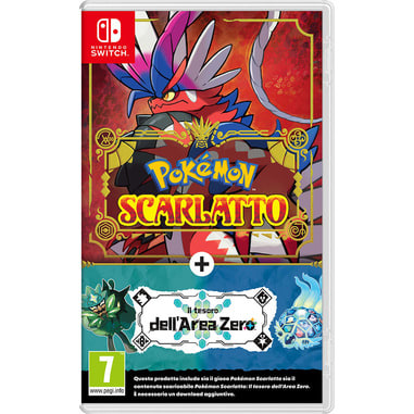 NINTENDO - SWITCH POKEMON SCARLATTO + DLC AREA ZERO NIN10012279