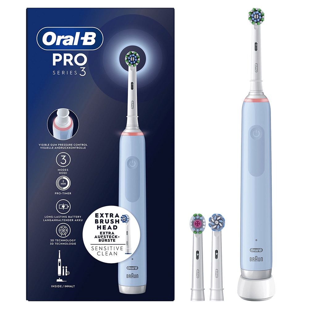 BRAUN - SPAZZOLINO 3D 2RICAMBI 3MODALITAPULIZIA