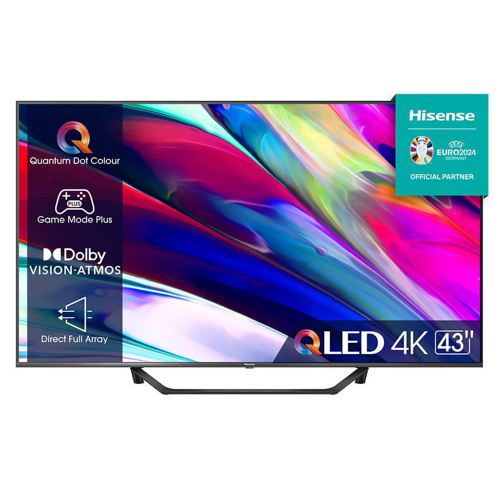 HISENSE - QLED 43 4K 3HDMI 2USB HEVC DVBS2 SMART
