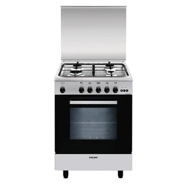 GLEM GAS - CUCINA  60X60  FO GAS VENTILATO INOX
